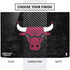 NBA Chicago Bulls Black Distressed Dell Vostro Skin